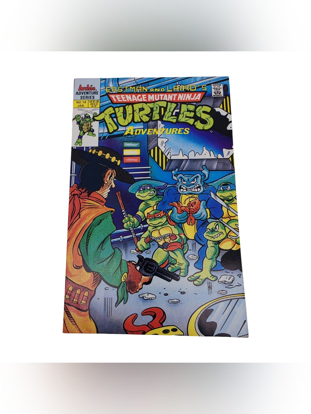 Teenage Mutant Ninja Turtles Adventures TMNT #16 Archie Comics (1991)